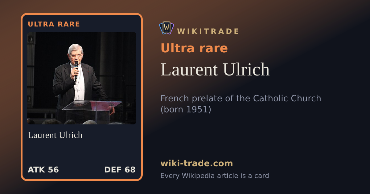 Laurent Ulrich — Ultra rare card
