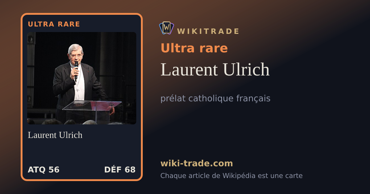 Laurent Ulrich — carte Ultra rare