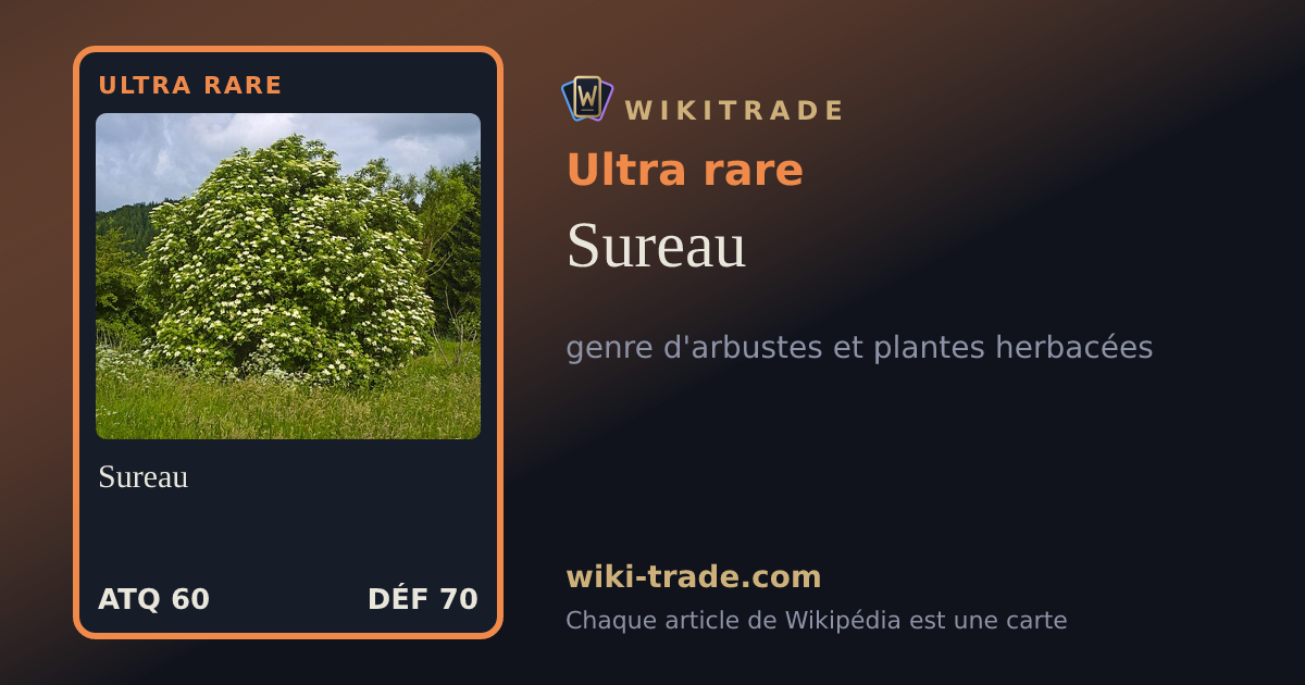Sureau — carte Ultra rare