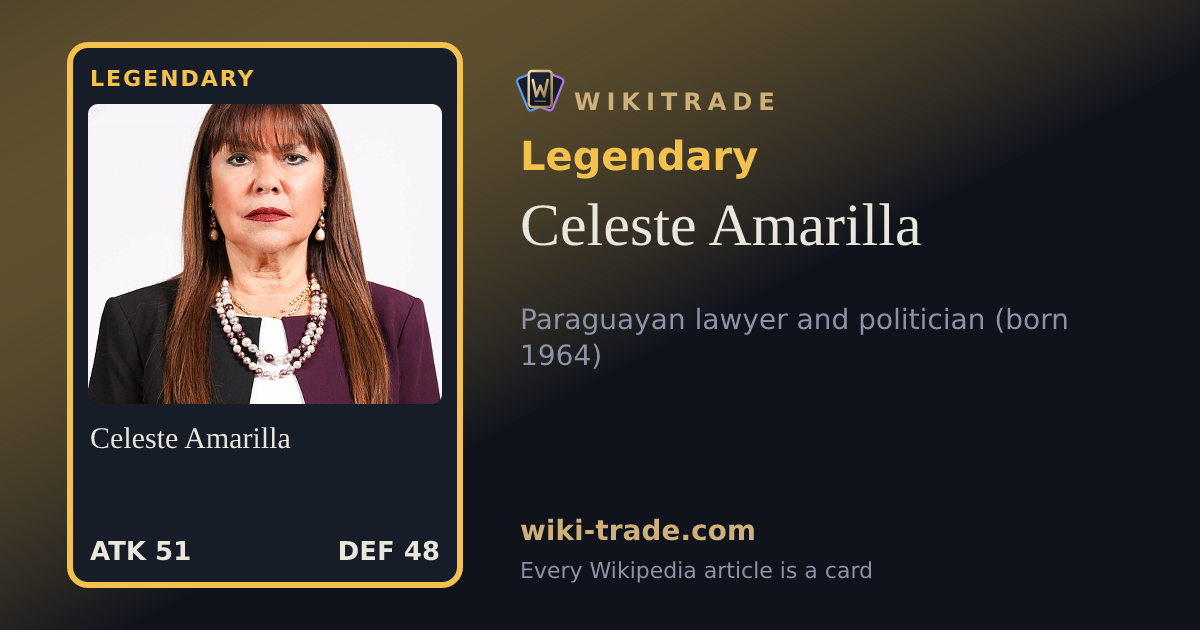 Celeste Amarilla — Legendary card