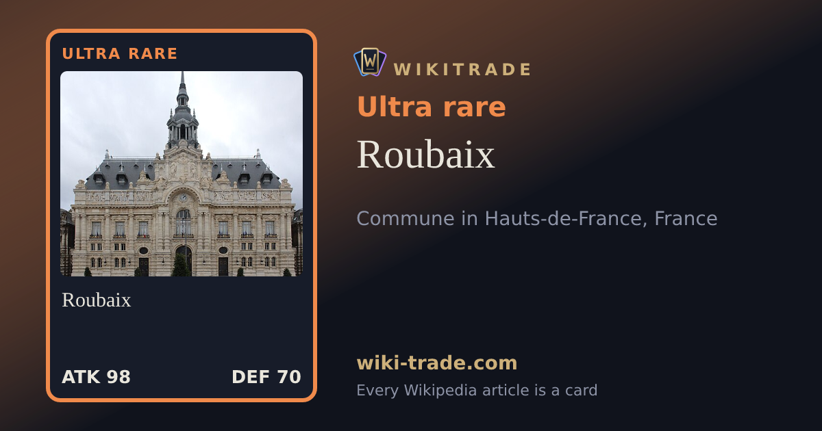 Roubaix — Ultra rare card