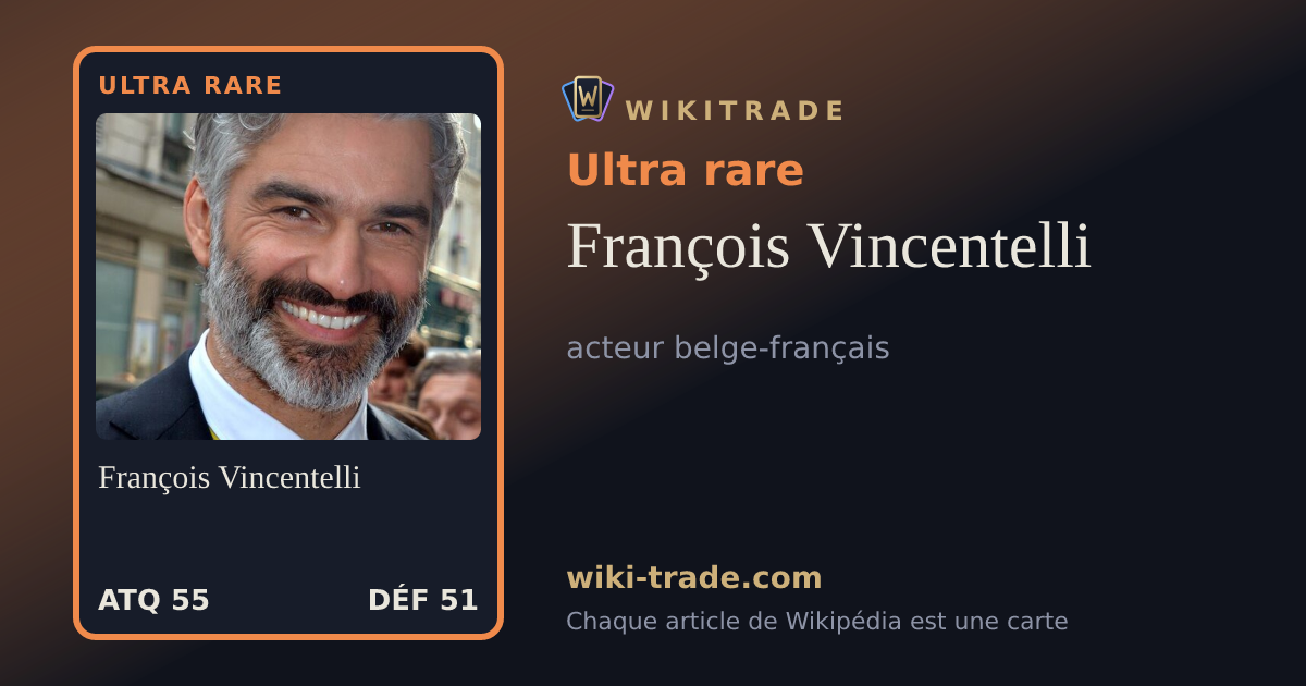 François Vincentelli — carte Ultra rare