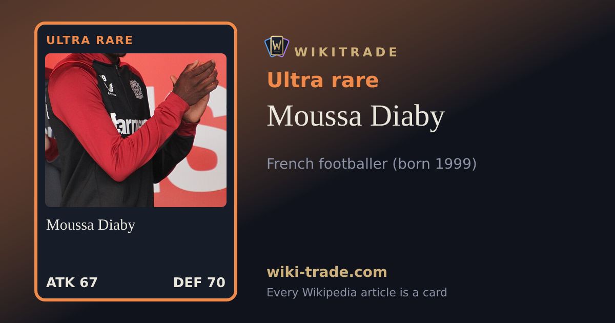 Moussa Diaby — Ultra rare card