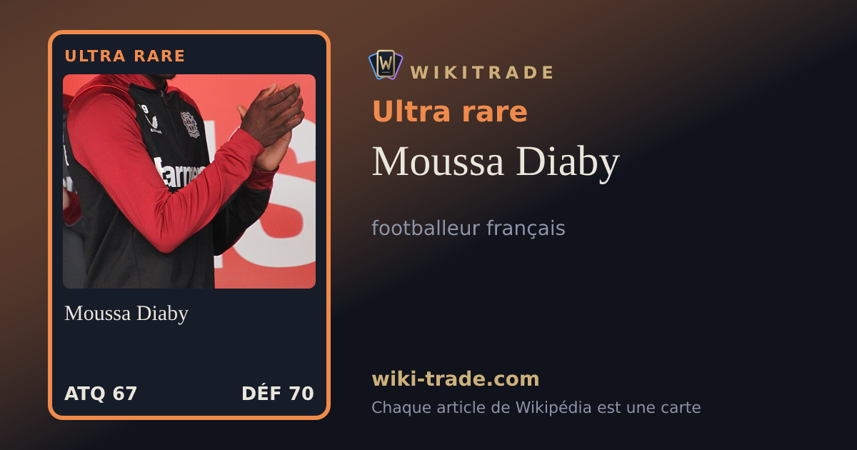 Moussa Diaby — carte Ultra rare
