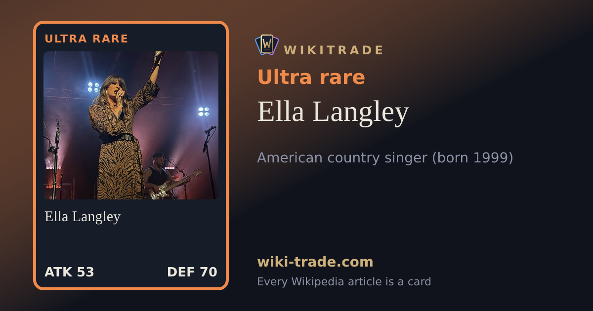 Ella Langley — Ultra rare card