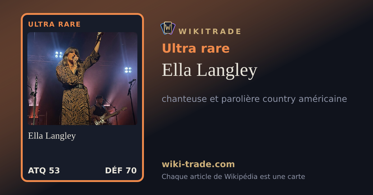 Ella Langley — carte Ultra rare