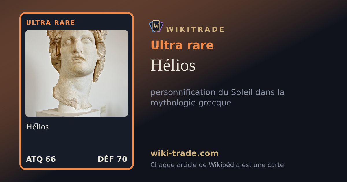 Hélios — carte Ultra rare