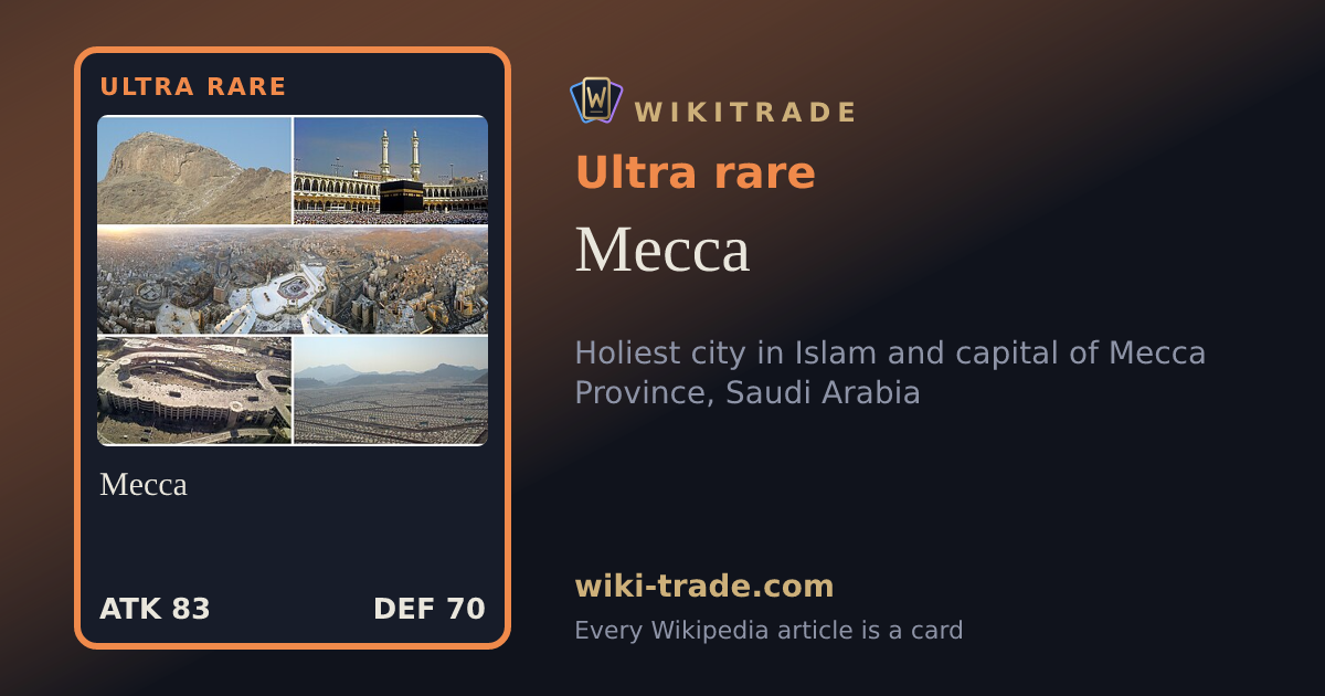 Mecca — Ultra rare card