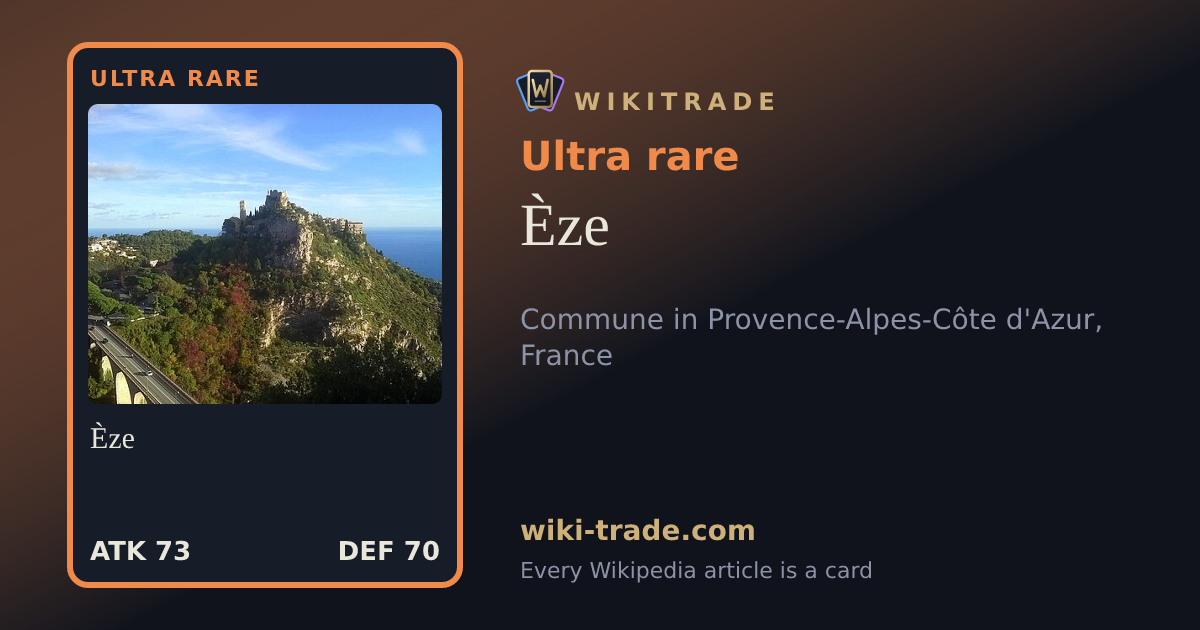 Èze — Ultra rare card