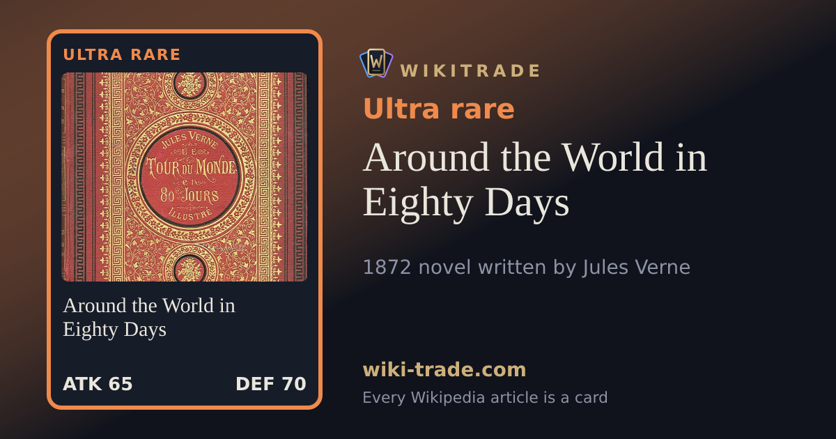 Around the World in Eighty Days — Ultra rare card