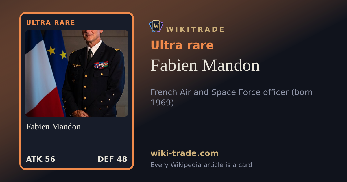 Fabien Mandon — Ultra rare card