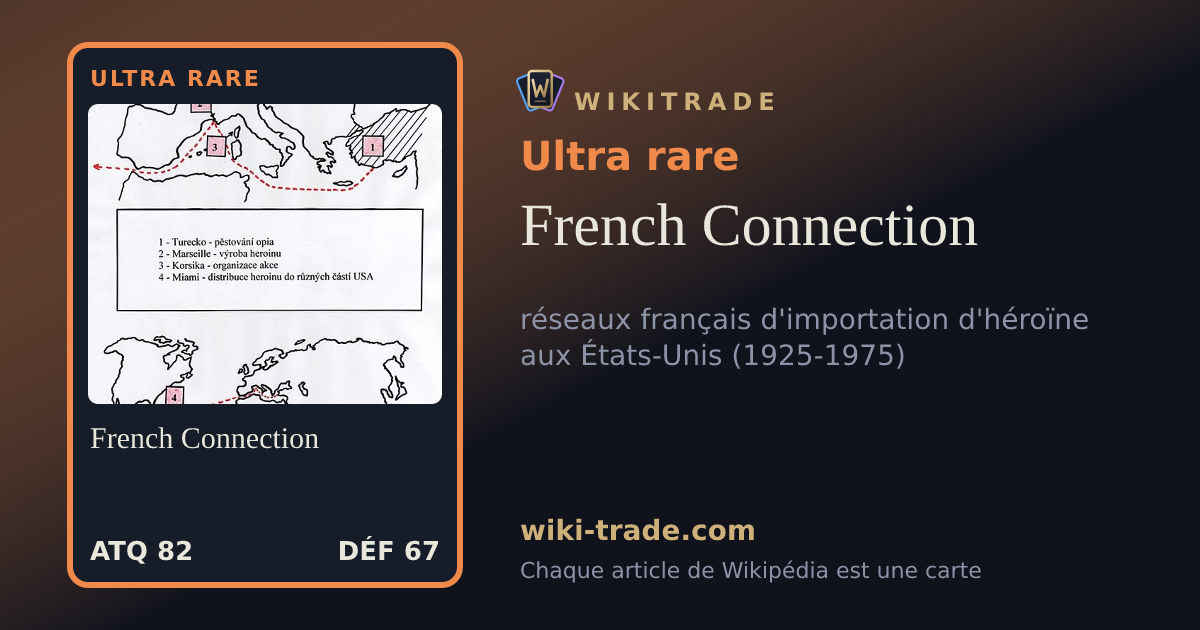 French Connection — carte Ultra rare