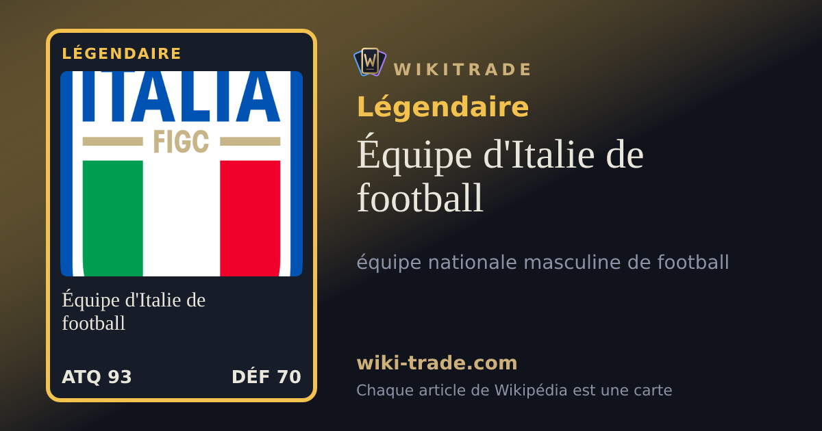 Équipe d'Italie de football — carte Légendaire
