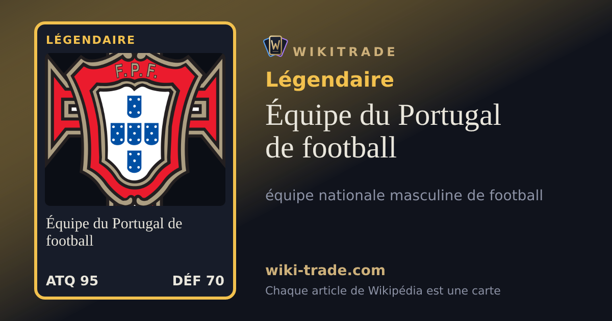 Équipe du Portugal de football — carte Légendaire