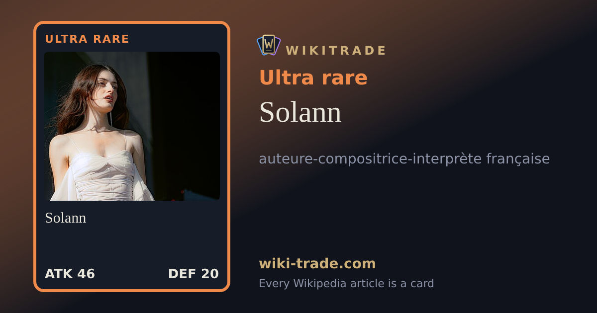 Solann — Ultra rare card