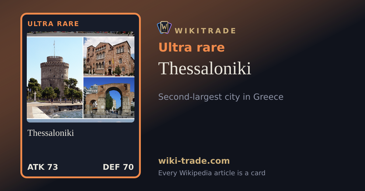 Thessaloniki — Ultra rare card