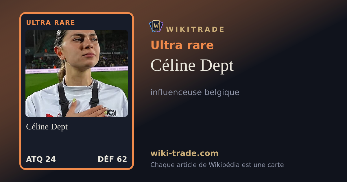 Céline Dept — carte Ultra rare