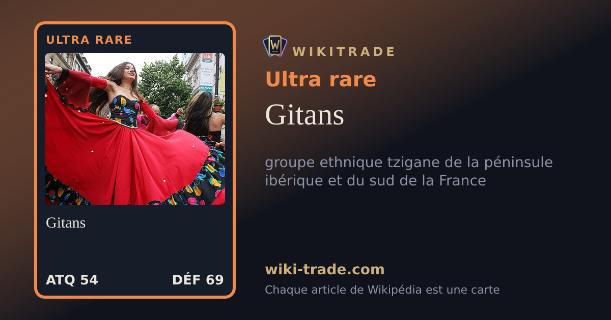 Gitans — carte Ultra rare