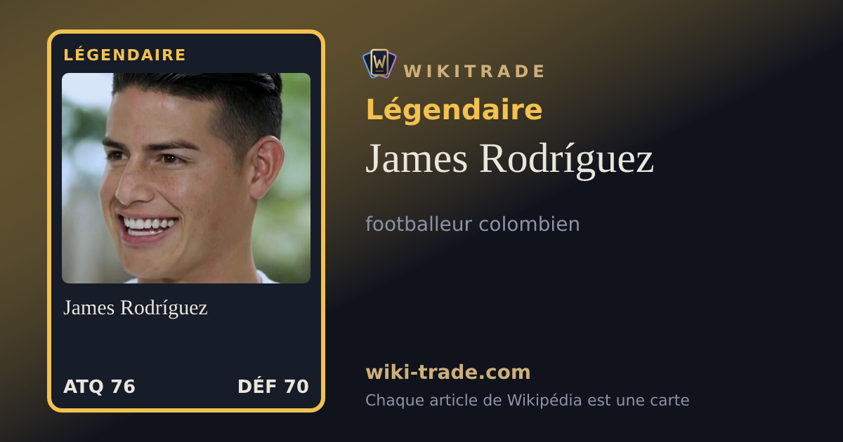 James Rodríguez — carte Légendaire
