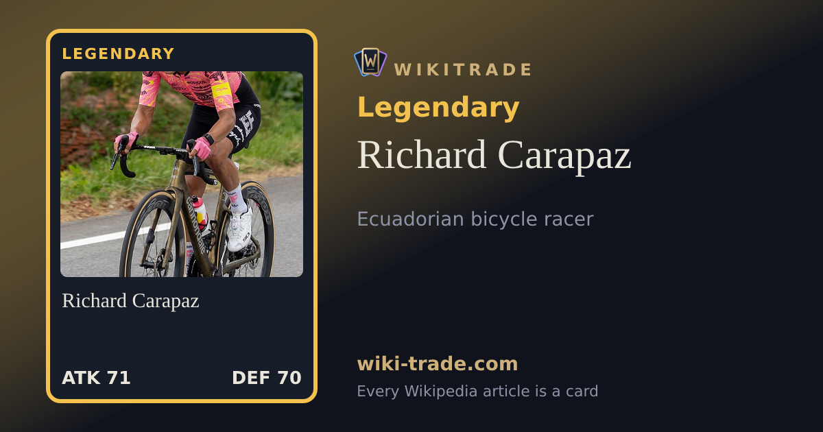 Richard Carapaz — Legendary card