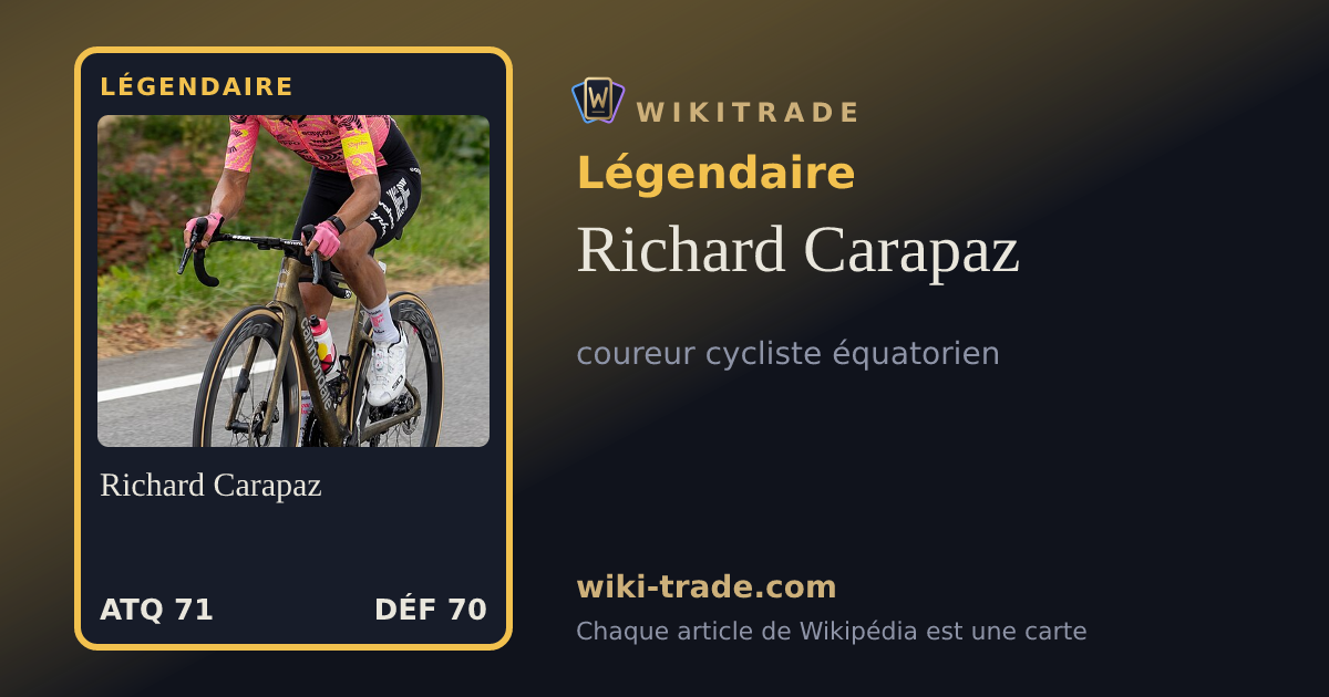 Richard Carapaz — carte Légendaire