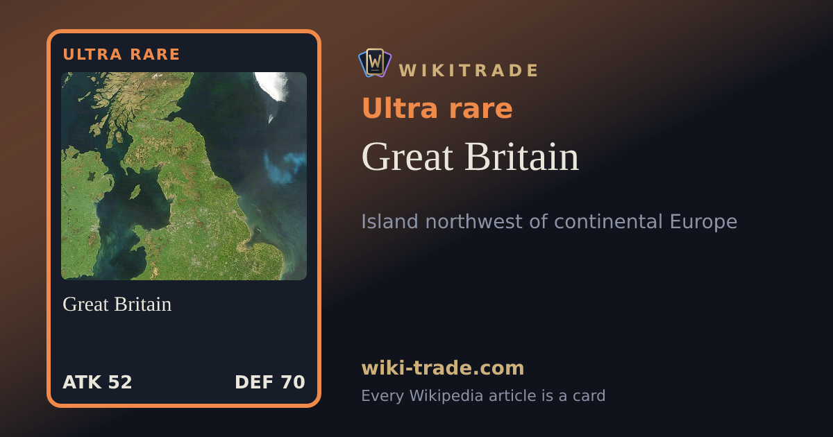 Great Britain — Ultra rare card