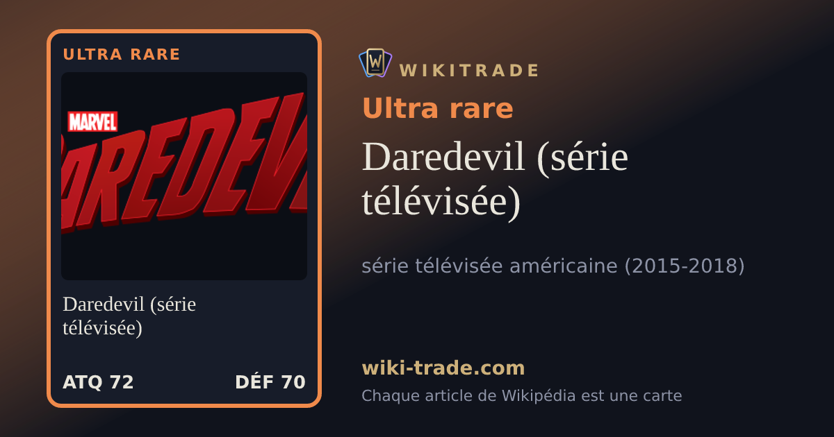 Daredevil (série télévisée) — carte Ultra rare
