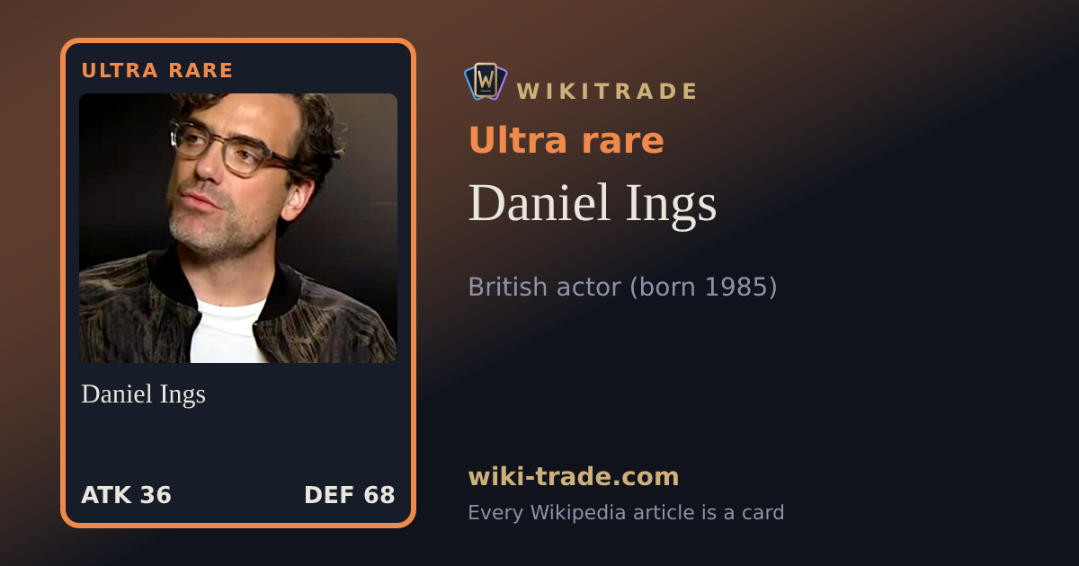 Daniel Ings — Ultra rare card