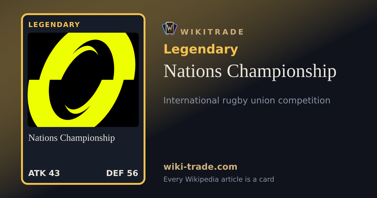Nations Championship — Legendary card