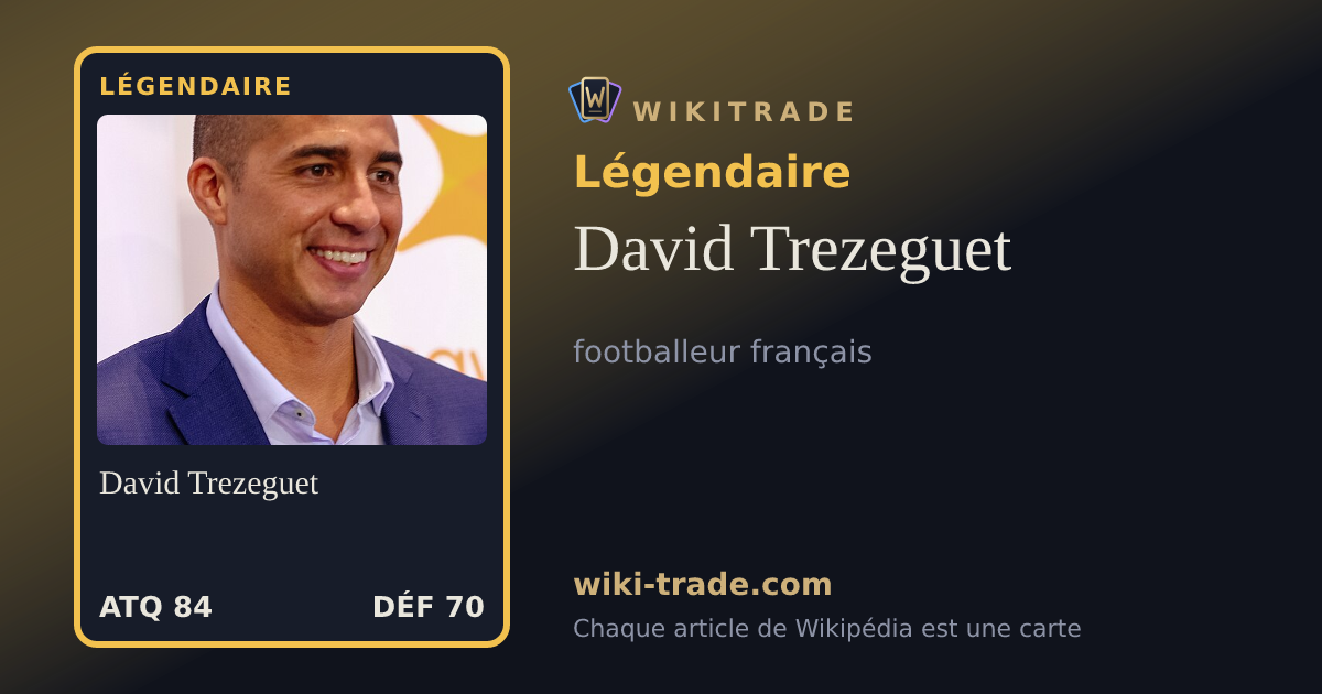 David Trezeguet — carte Légendaire