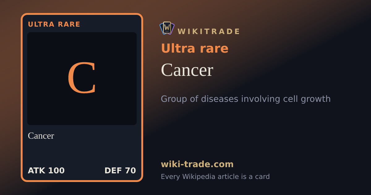 Cancer — Ultra rare card