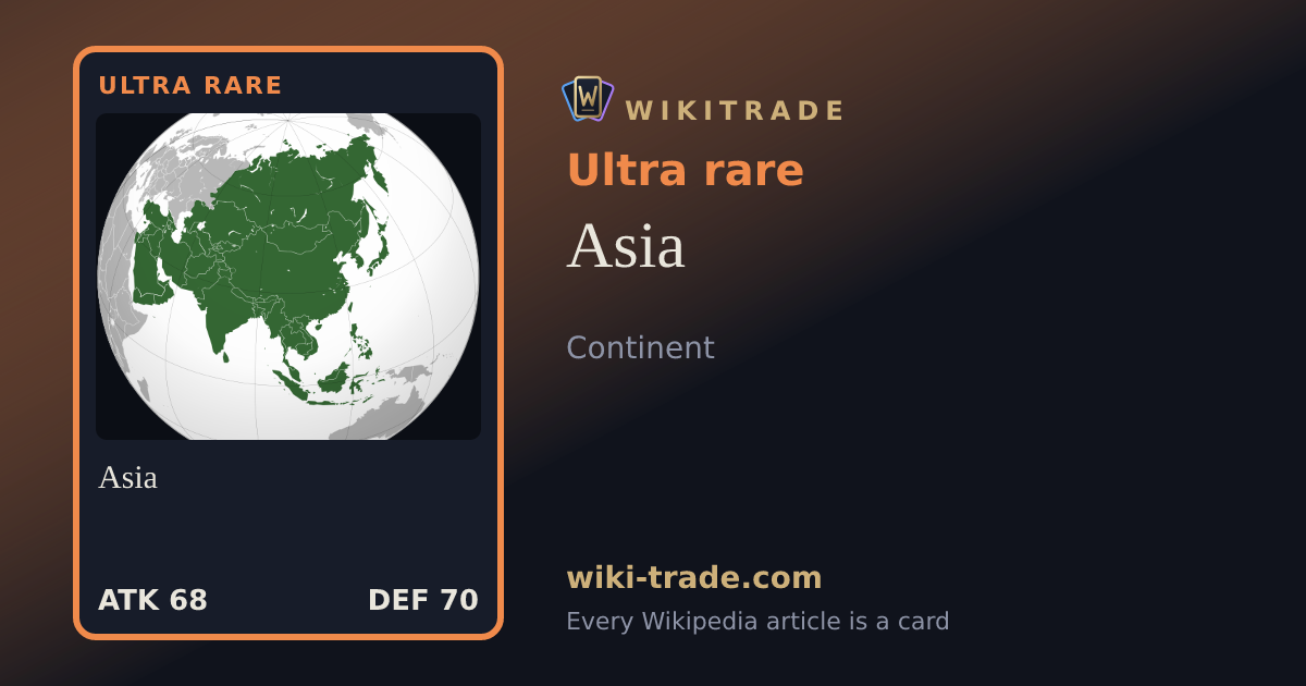 Asia — Ultra rare card