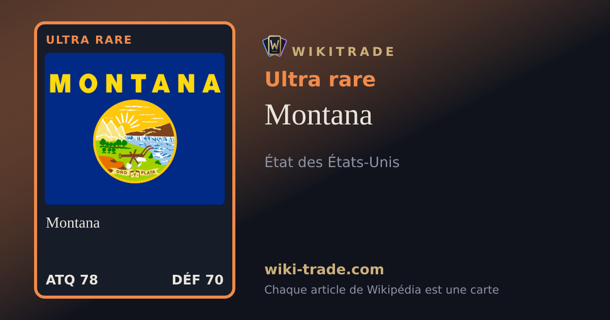 Montana — carte Ultra rare
