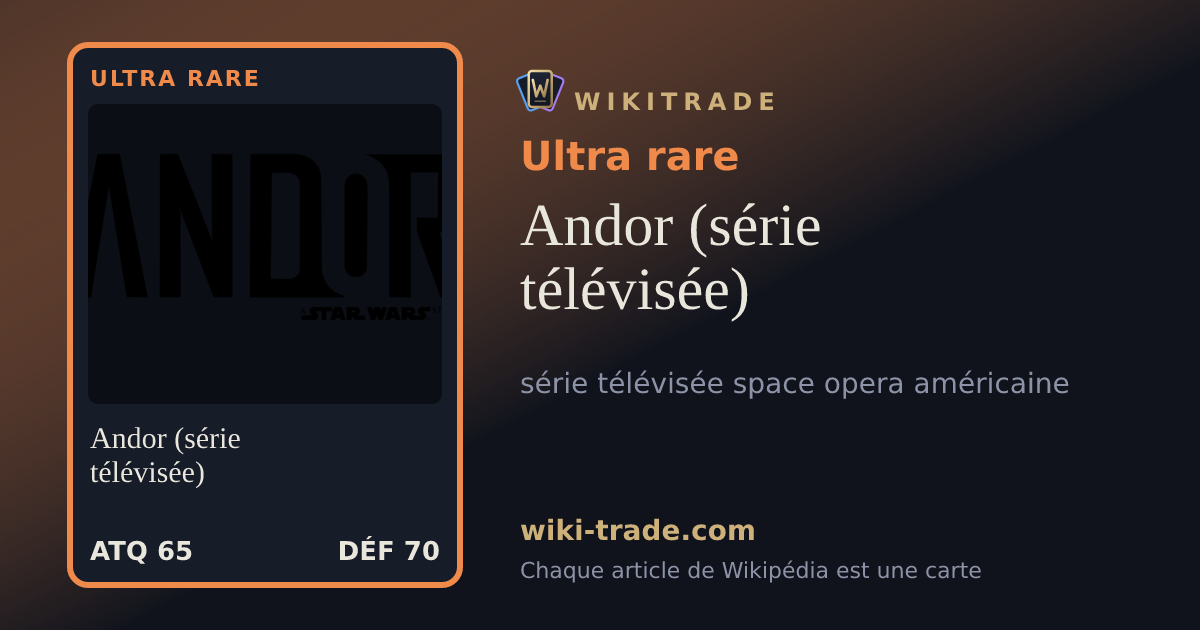 Andor (série télévisée) — carte Ultra rare