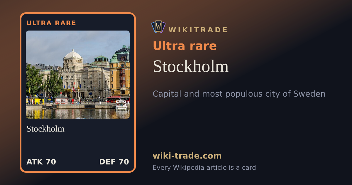 Stockholm — Ultra rare card