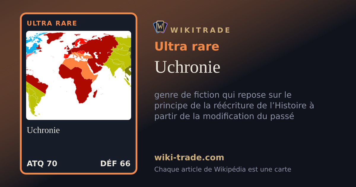 Uchronie — carte Ultra rare