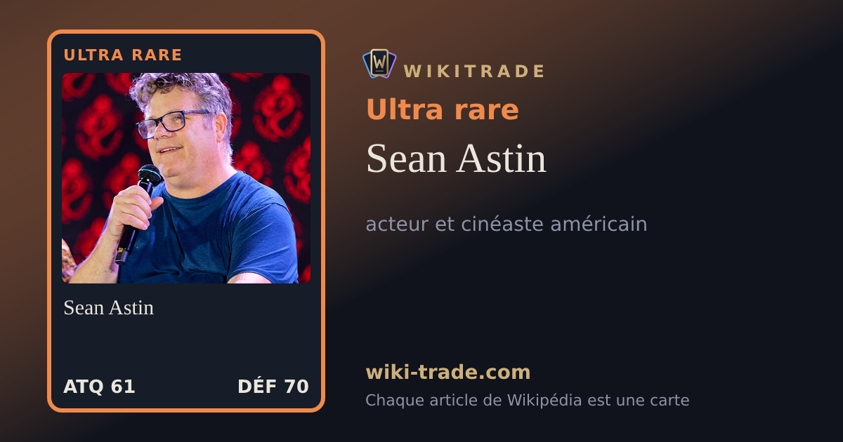 Sean Astin — carte Ultra rare