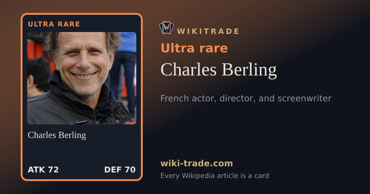 Charles Berling — Ultra rare card