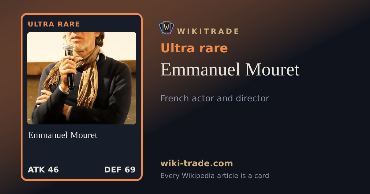 Emmanuel Mouret — Ultra rare card
