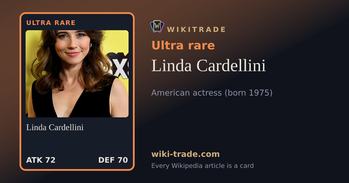 Linda Cardellini — Ultra rare card