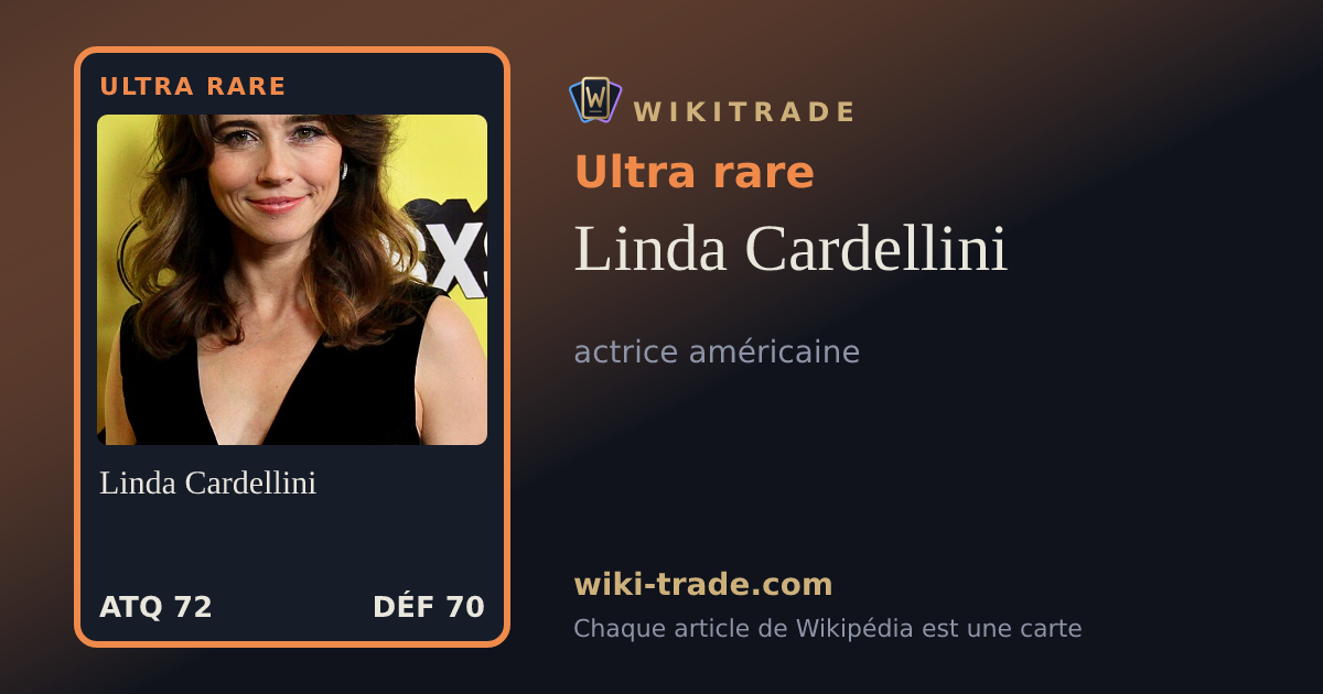 Linda Cardellini — carte Ultra rare