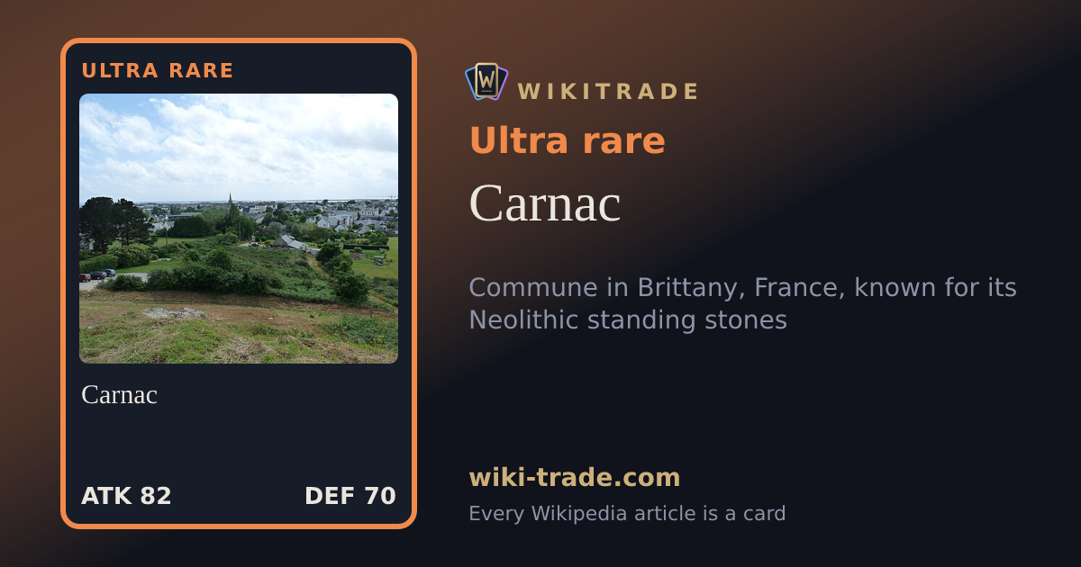 Carnac — Ultra rare card