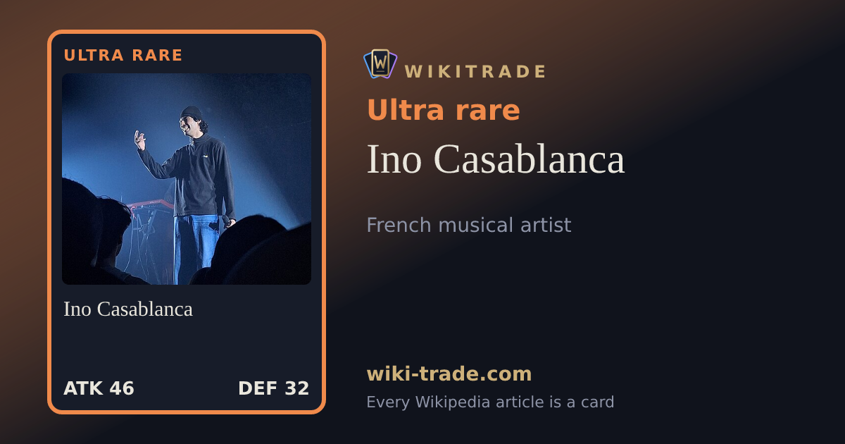 Ino Casablanca — Ultra rare card