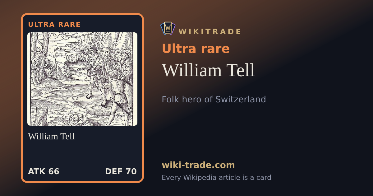 William Tell — Ultra rare card