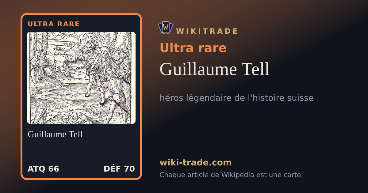 Guillaume Tell — carte Ultra rare