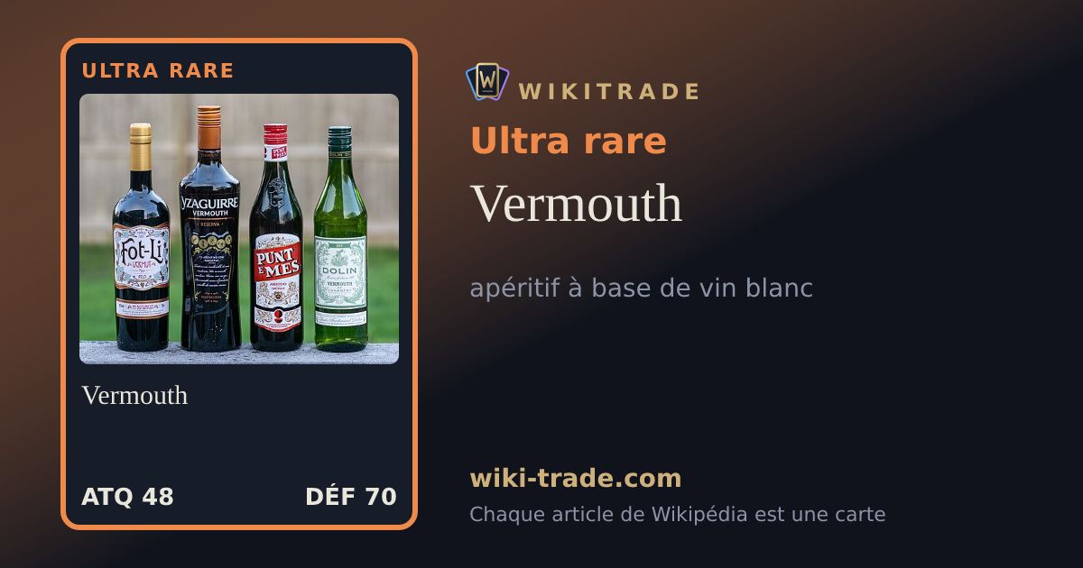 Vermouth — carte Ultra rare