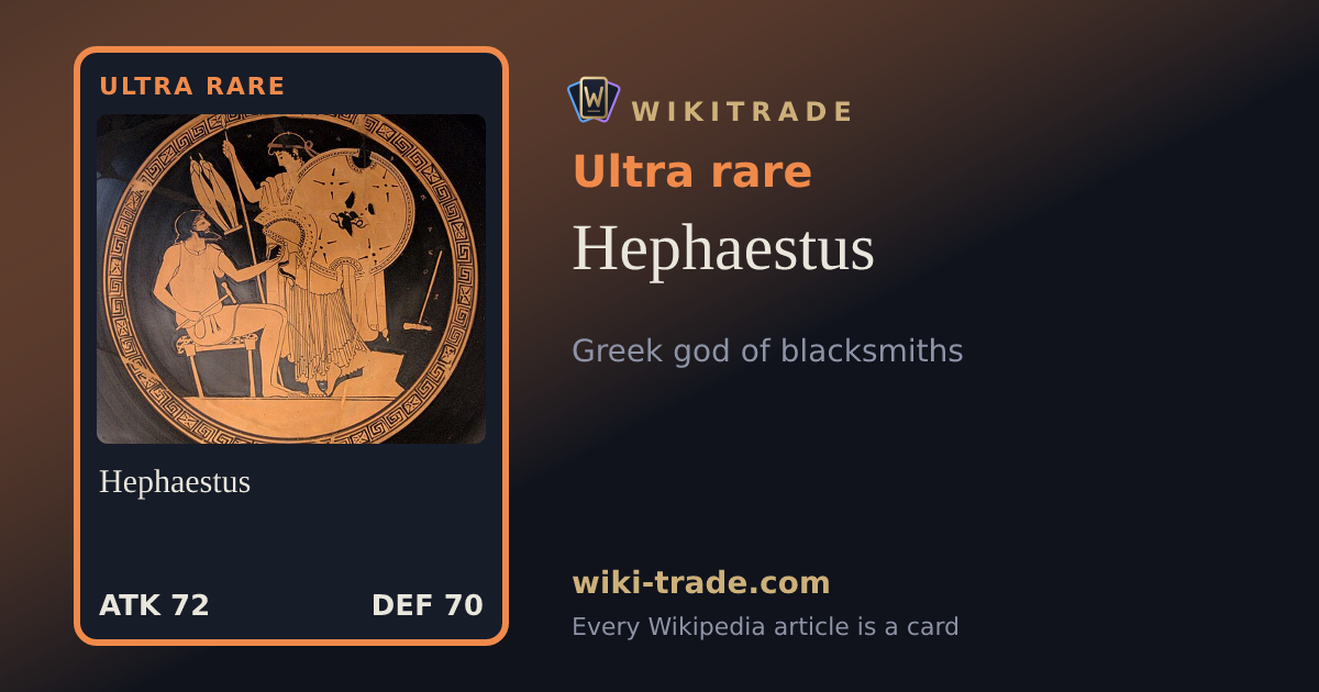 Hephaestus — Ultra rare card