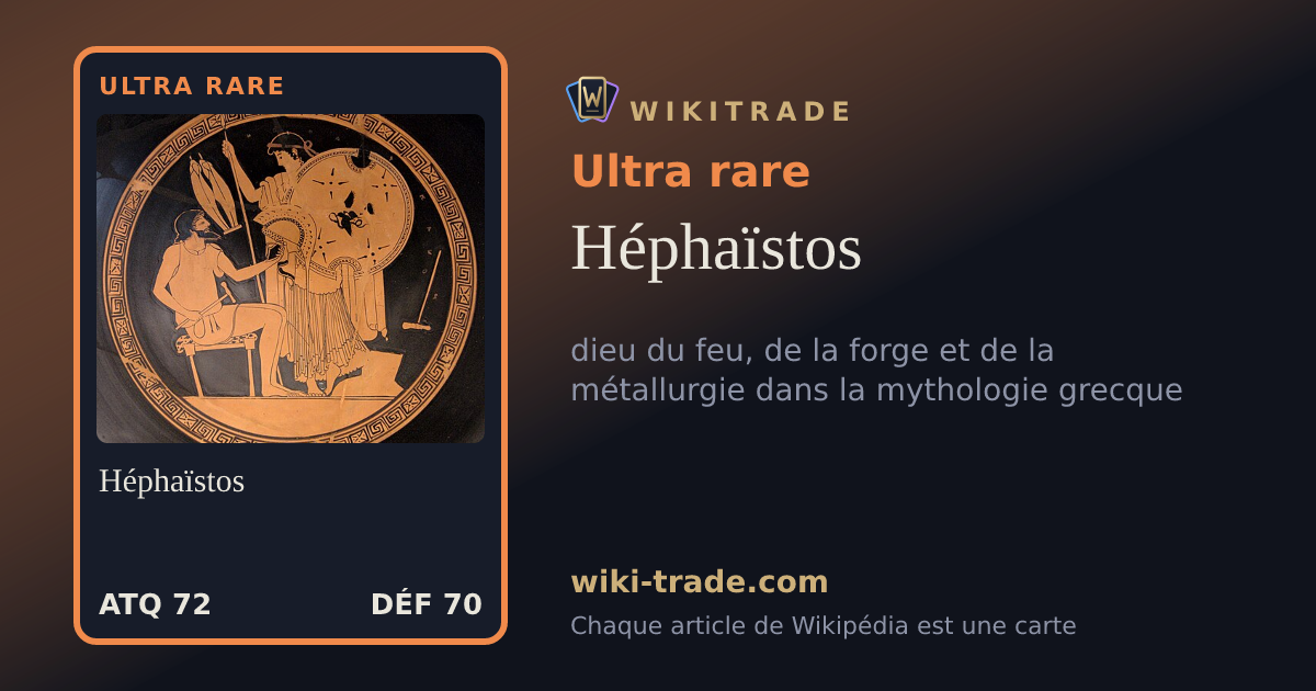 Héphaïstos — carte Ultra rare
