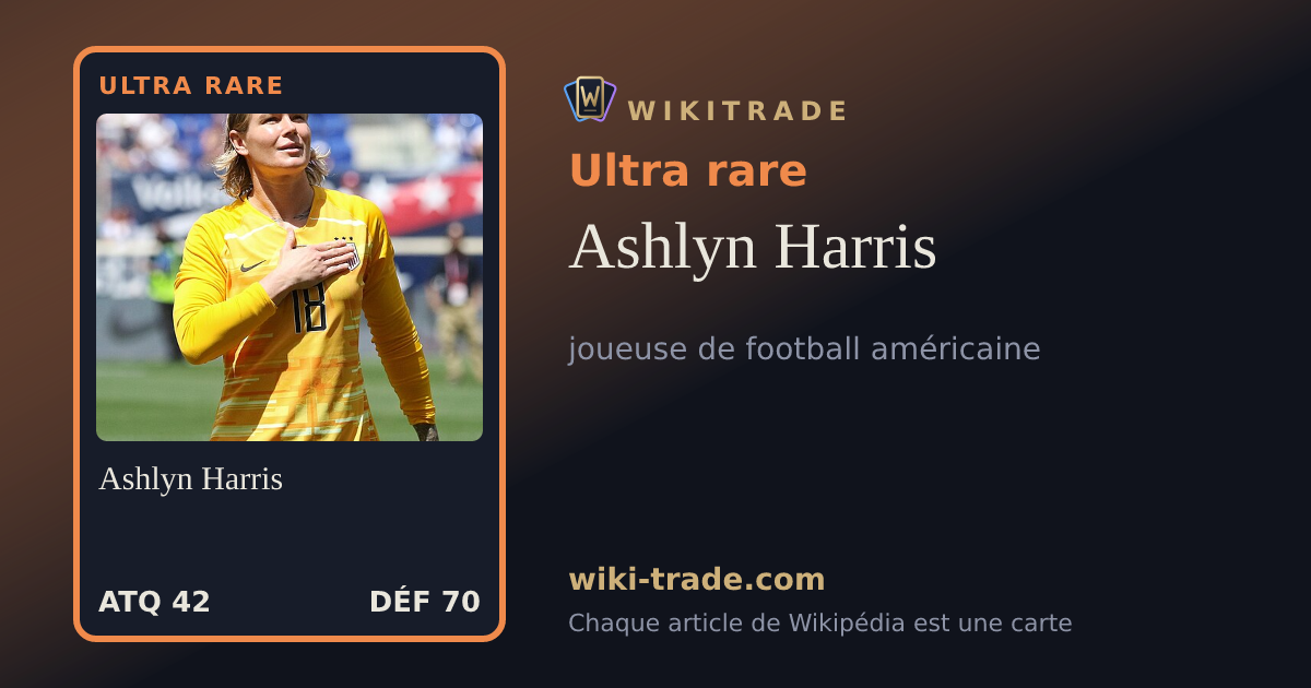 Ashlyn Harris — carte Ultra rare