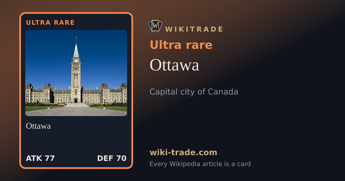 Ottawa — Ultra rare card